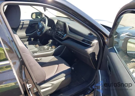 2021 Toyota Highlander Le из США, поврежденный, VIN 5TDBZRBHXMS540948